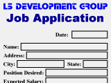 job application